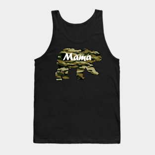 Camouflage Mama Bear Tank Top